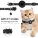 JARDILIFE 2-Pack Airtag Cat Collar Refective Collar for Cat with Safety Buckle and Waterproof Air Tag Holder Cat Airtag Collar Compatible with Apple Airtag for Kittens and Puppies-Black&Black - Buy Online on GoSupps.com