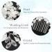 Makone Silver Rhinestone Wedding Hair Clip - Bridal Hair Accessories for Women - Flower Headpiece Barrette for Bride Bridesmaid Girls - Buy Online on GoSupps.com