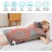 Wapaneus XL Large Heating Pad 33x24'' - Electric Heat Therapy for Back & Neck Pain Relief - 3 Temp Settings, Auto Shut-Off, Machine Washable - Gray - Buy Online on GoSupps.com