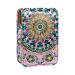Lipstick Case Leather Lip Gloss Lipstick Organizer with Mirror Mini Lipstick Holder Bag Vintage Rainbow Floral Mandala Q320o8detm