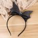 FRCOLOR Bat Headband Hair Hoop Glitter Bat Wing Headband Bat Hair Hoop Black Ears Headband for Halloween Cosplay Girls Adults(Black) - Buy Online on GoSupps.com