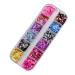 1 Set Nail Sequins Flakes Nail Glitter Mixed Round Thin Shiny Manicure Makeup DIY Decals Decoration