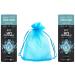 Lenor Unstoppables Laundry Perfume in-Wash Scent Booster Beads 176gr Fresh Scent 2Pk + Our Gift for You: Organza Bag Size: 9 x 7 x 0.1 cm
