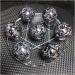 Crystal Rough Natural Gabbro Stone BallSeven Star Array Crystal Sphere Minerals Specimens for Reiki Home Decoration - Buy Online on GoSupps.com