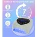 Buy HUGMAPLE Cordless UV Nail Lamp - 72W Rechargeable Diamond LED Dryer for Gel Nails | Fast Curing & Touch Control & Auto Sensor | Ideal for Salon & Home - Buy Online on GoSupps.com