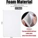 12 Sheets Double Sided Adhesive Foam for Shaker Cards & Scrapbooking - 3D White Foam Sheets (7.9 x 5.9 Inch) - Buy Online on GoSupps.com