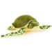 Zappi Co 100% Recycled Plush Green Sea Turtle Toy - Eco-Friendly Stuffed Animal Collection for Newborns (30cm) - Buy Online on GoSupps.com