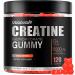 Sugar Free Creatine Monohydrate Gummies 5000mg for Men & Women- Chewables Creatine Monohydrate with L-Taurine B6 B12 for Muscle Growth and Strength Vegan Natural Mixed Berry Flavor 120 Count