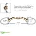 Buy Sprenger NOVOcontact Double-Breasted Olive Head Snaffle 16mm - SENSOGAN Sensogan-ES 11.5 | International Shipping Available - Buy Online on GoSupps.com