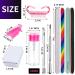 HNYYZL Gel Nail Polish Remover Kit - 10 Nail Clips Lint Free Wipes 100ml Remover Nail File Brush & Cuticle Pushers - Perfect Nail Care Tools for Salon & Home - Buy Online on GoSupps.com