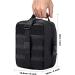 Buy Tansole Ifak Pouch - Tactical EDC Belt Bag for Outdoor Survival & Camping | Black First Aid Pocket - Buy Online on GoSupps.com