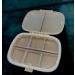 Travel Pill Organizer Case - Beige | Organize Your Medications On-the-Go | International Shipping Available - Buy Online on GoSupps.com