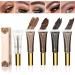 LXZJJM Waterproof Eyebrow Tint Long Lasting Brow Stain Smudge Proof Eyebrow Stain All Day Hold Shape Brows (EYEBROW STYLING GEL 0.40 FL.OZ/12ml) 12 ml (Pack of 1) EYEBROW STYLING GEL - Buy Online on GoSupps.com