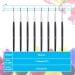 Miniature Detail Paint Brushes Set - 30 Small Watercolor & Acrylic Paint Brushes - Size 00 | Anezus - Buy Online on GoSupps.com