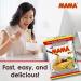 MAMA Chicken Noodles Halal 60g Pack of 30 - Delicious Chicken Flavors Chicken Soup Base No Trans Fat w/Fewer Calories Than Deep Fried Noodles - Buy Online on GoSupps.com