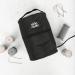 Nicky Clarke Heated 25mm Rollers Compact Travel Set - 12 Ionic Self Grip Rollers with Pin Clips and Storage Bag - NHS006 Grey - Buy Online on GoSupps.com