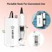 30000 RPM Rechargeable Nail Drill Machine Set - Wireless Electric File for Manicure Pedicure - Includes 6 Bits and Sanding Bands - White - Buy Online on GoSupps.com