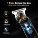 Professional Zero Gap Hair Clippers for Men - Cordless Rechargeable Trimmers with LCD, Low Noise, and Guide Combs - Perfect for Beard, Body, and Bald Grooming in Gold - Buy Online on GoSupps.com