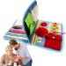 Siopob Blanket - Comforting Autistic Activities Pad - Versatile Fidget Book Alzheim-ers Products Fidget Blanket For Adults With - Buy Online on GoSupps.com