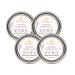 Waxelene Lavender Aerated Lip Balm Tin - 4 Piece