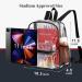 PACKISM Clear Stadium Approved Mini Backpack for Women Men - Black - Buy Online on GoSupps.com