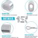 JSHANMEI Single Barrel Crimp Sleeves Aluminum Connector Kit 420PCS - Leader Rigging Fishing Line Tube Sleeves - Buy Online on GoSupps.com