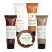 Woodbury & Co Travel Size Shampoo Conditioner Body Wash Lotion & Soap (150 PK 1 oz each) Guest Bathroom Essentials Toiletries Airbnb Bulk Mini Sets Hygiene Kits Sulfate Free Air Bnb Toiletry