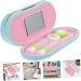 Solustrie Double-Lodged Glasses Case | Travel Storage Organizer & Contact Lens Solution - Ideal for Outdoor Use - Buy Online on GoSupps.com