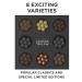 Lakrids by B low Selection Box 350g - Danish Gourmet Licorice Praline Gift - Soft Chocolate-Covered Lakritz Balls - Buy Online on GoSupps.com