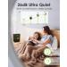 Oraimo Top Fill Humidifier 2.5L for Bedroom, 26dB Quiet, Easy to Clean - BPA-Free, Baby Safe, Nightlight, Essential Oil Diffuser - Indoor Home (Black) - Buy Online on GoSupps.com