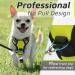 Eagloo Adjustable Dog Harness for Small Dogs | Anti-Train Durable & Reflective | XS Size Ideal for Walking & Jogging Green (1 Pack) - Buy Online on GoSupps.com