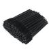 G2PLUS 100 PCS Black Eyelash Brushes Spoolies - Eyebrow Spoolie Brushes -Disposable Mascara Wands - Eyelash Extension Brushes for Extensions 100 Count (Pack of 1) Black
