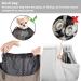 Cuby Dog & Cat Carrier Bag - Adjustable Straps Zip Pocket Small Dog Travel Bag (Gray Push Button Coffee Brown) - Buy Online on GoSupps.com