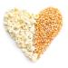 Premium Gourmet White Popcorn 1kg - Fluffy Butterfly Popcorn Fresh & GMO Free Resealable Bag - Buy Online on GoSupps.com