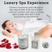 MysttBox Deluxe Home Spa Gift Basket for Women - Get Well Soon & Thinking of You Self Care Gift Set with Bath Bomb, Insulated Thermos, Scented Candle - Perfect for Special Occasions - Buy Online on GoSupps.com