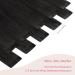 Buy Salife Tape Extensions | Real Hair Natural Black 10Pcs | 30g 60cm Invisible Hair Extensions for Women - Buy Online on GoSupps.com