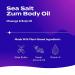 Zum Sea Salt Massage and Body Oil - 4 fl oz - Buy Online on GoSupps.com