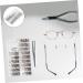 Lurrose 3 Sets Stainless Steel Screw Accessories for Glasses & Sunglasses | Professional Frameless Glasses Repair Kit - Durable & Versatile - Buy Online on GoSupps.com