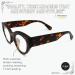 SeeLife Bold Cat-Eyes Women's Reading Glasses (+1.0 up to +3.0) Tortoise 2.0x Magnification - Buy Online on GoSupps.com