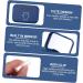 Mikikit Travel Makeup & Glasses Case Set - 3 Sets of 4-Piece Color Care Boxes - Durable Blue Etui Holder - Perfect for International Shipping - 6.5x4.5x2 cm - Buy Online on GoSupps.com