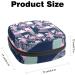 Flamingo Menstrual Pad Storage Bag - Portable, Multicolored Sanitary Napkin Holder for Women and Teen Girls - Pack of 18 - Buy Online on GoSupps.com