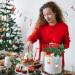 Catelves 60-Piece Christmas Edible Cake Decorations | Cupcake Toppers - Santa Claus Snowman & Christmas Tree - Buy Online on GoSupps.com