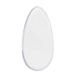 Cyatfcn Heel File for Cracked Heels - Glass Callus Remover Dry Heels Skin Remover | Dry Heels Clear Foot File Pedicure Kit in-Shower Foot Scrubber Pedicure Helper for Smoothing Soft Feet Egg