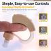 MEDca Behind-the-Ear BTE Digital Hearing Aids with Suppression Function - Discreet & High Quality Pair for Superior Sound - Buy Online on GoSupps.com