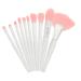1 Set Makeup Brush Make up Powder Applicator for Girl Makeup Long Handle Blusher Makeup Tool Face Beauty Tools Cosmetic Plastic Miss Tool Brush