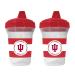 BabyFanatic Sippy Cup 2-Pack - NCAA Indiana Hoosiers - Officially Licensed Toddler & Baby Cup Set