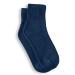 Collections Etc Diabetic Ankle Socks-2 Pairs BLACK LARGE Large Navy