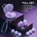 High Fidelity Ear Plugs for Concerts - Reusable Silicone 2 Pack | Noise Cancelling Earplugs for Musicians Raves & Work | 5 Pair Ear Tips (S/M/L) - Purple - Buy Online on GoSupps.com