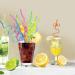 12PCS Crazy Straws Reusable Silly Colorful Drinking Straws Creative Bar Straws Twists Fun Colorful Drinking Straws for Kids Adults Birthday Wedding Party Cocktail Decor - Buy Online on GoSupps.com