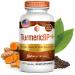 TurmericBP+ Turmeric Curcumin with Black Pepper Extract 655mg - High Absorption Turmeric Supplement with 95% Curcuminoids & BioPerine-Tumeric Capsules for Inflammation Support - 30 Caps 1 Month Supply
